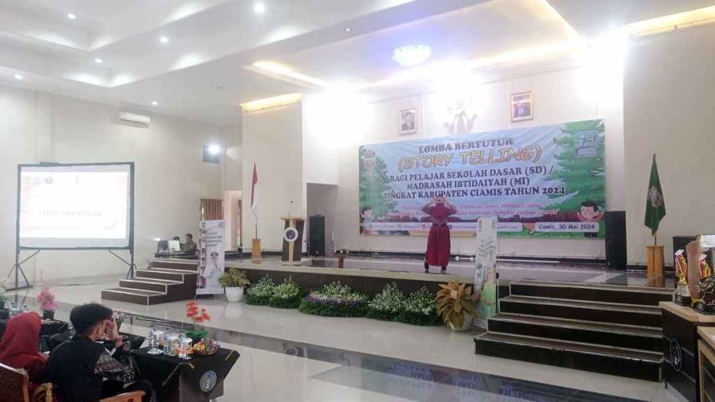 Seru, 27 Murid Kelas 4 SD di Ciamis Ikut Serta Lomba Story&nbsp;Telling