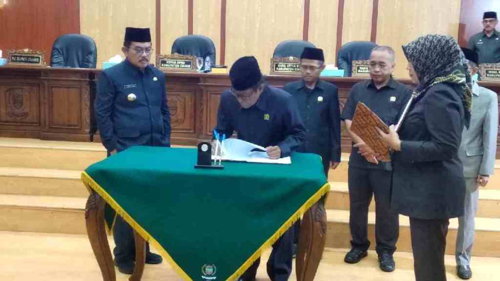 Banggar DPRD Ciamis Laporkan Hasil Bahasan APBD Tahun&nbsp;2023