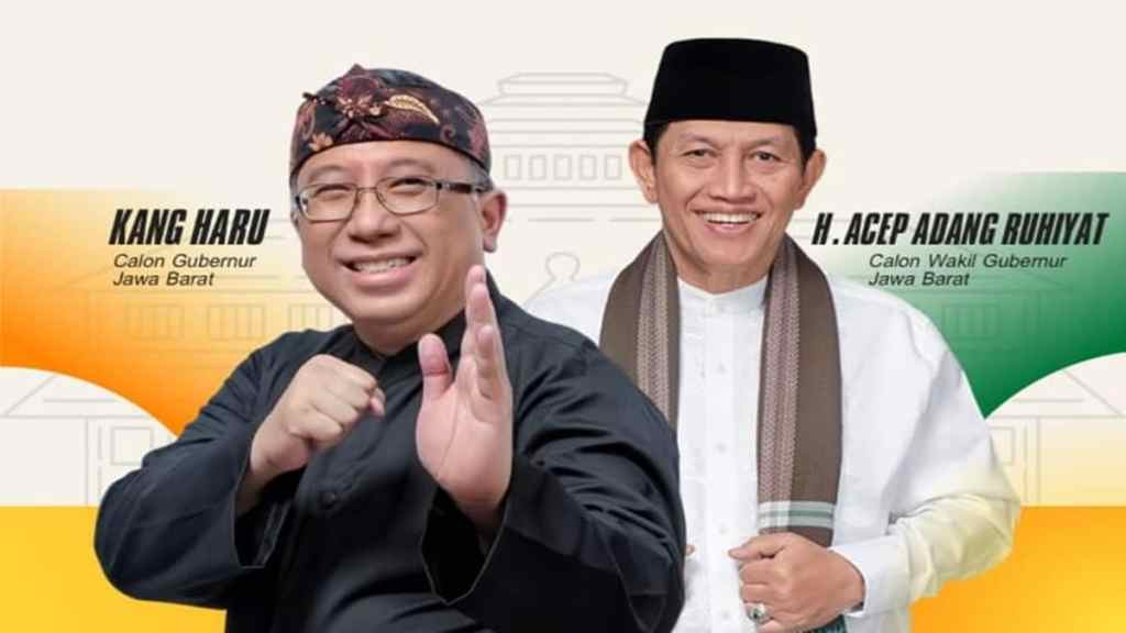 Soal Poster Pasangan Harudang di Pilgub Jawa Barat, Begini Kata Haru&nbsp;Suandharu!